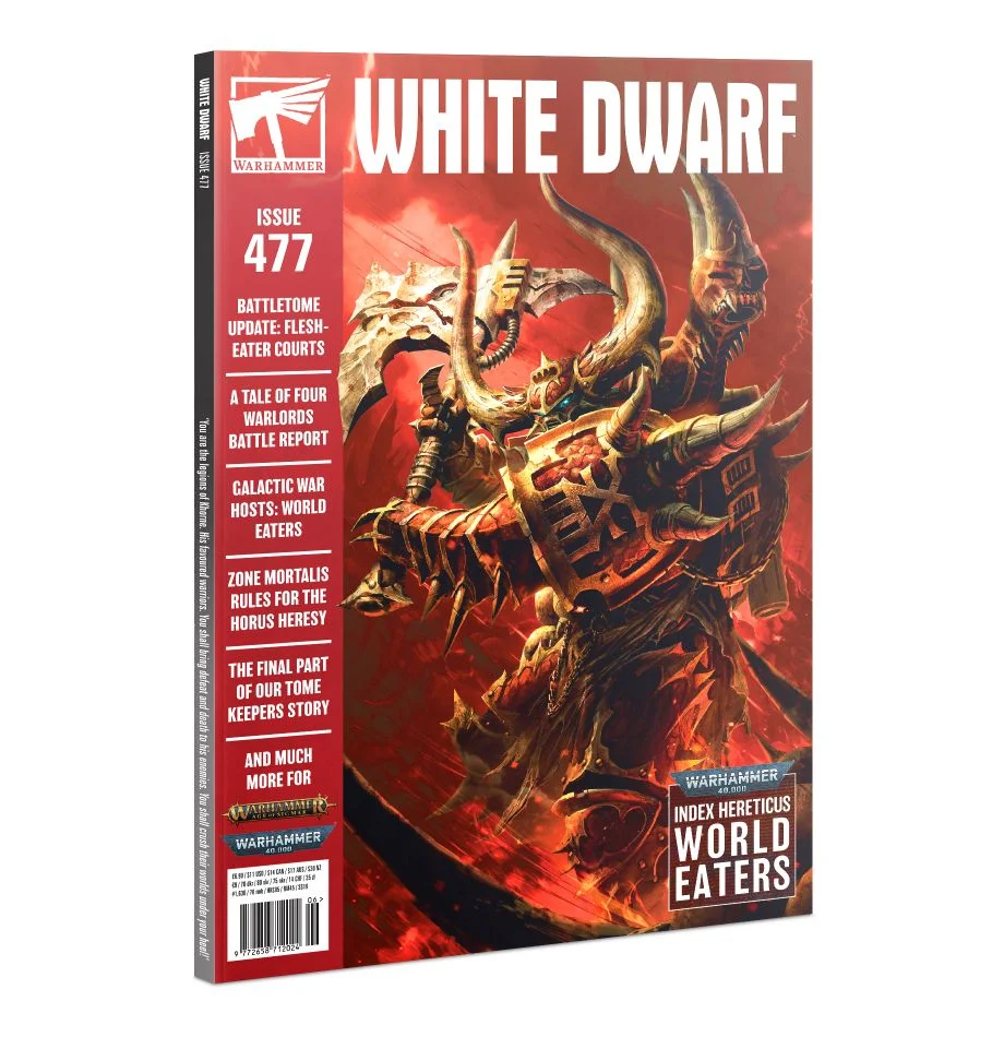 Cover image of White Dwarf 477