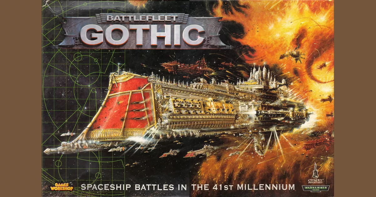 Battlefleet Gothic Board Game box