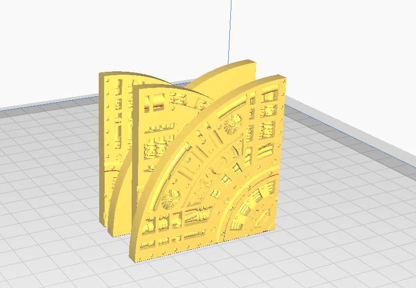 Display Board Corner Print planning